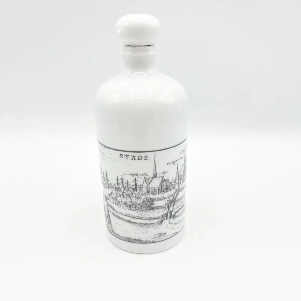 Vintage Germany Flask Stade Decanter Altenkunstadt EMPTY Bottle 6.25